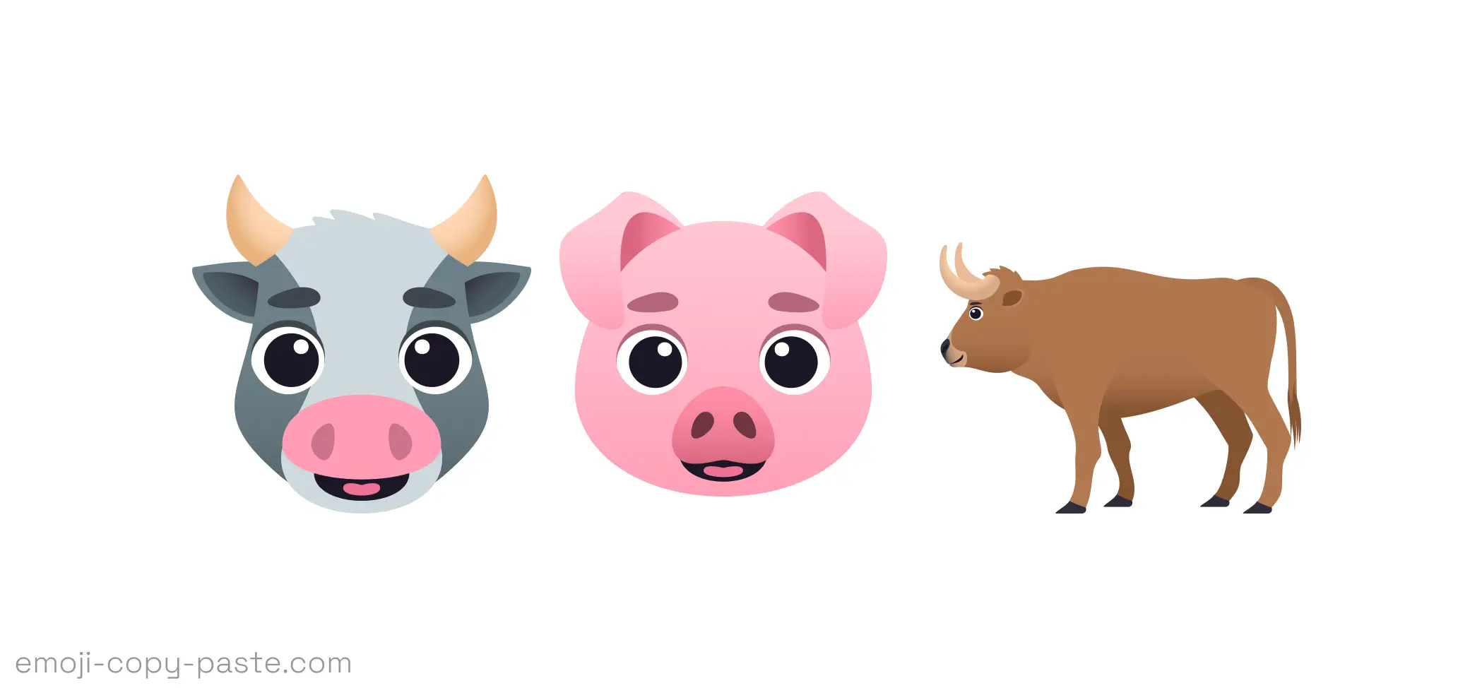 Copy Animals Emojis 🐮🐷🐂 (emoji 👉 copy 👉 paste)