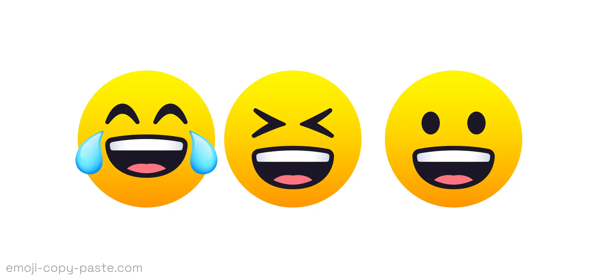 Copy Laughing Emojis 😂😆😀 (emoji 👉 copy 👉 paste)