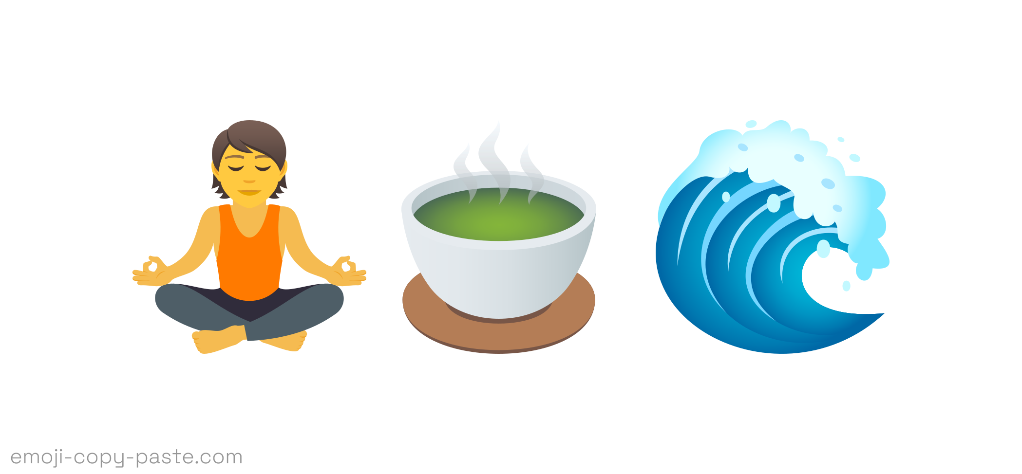 Copy Keep Calm Emojis 🧘🍵🌊 (emoji 👉 copy 👉 paste)